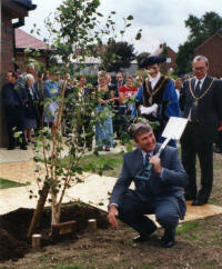 Gervase-tree panting ceremony