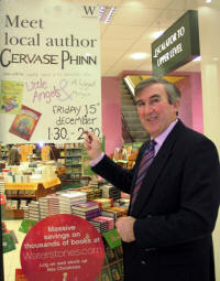 Gervase at Book signing in Waterstones, Doncaster Frenchgate