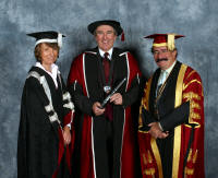 thumbnail of Gervase receiving degree